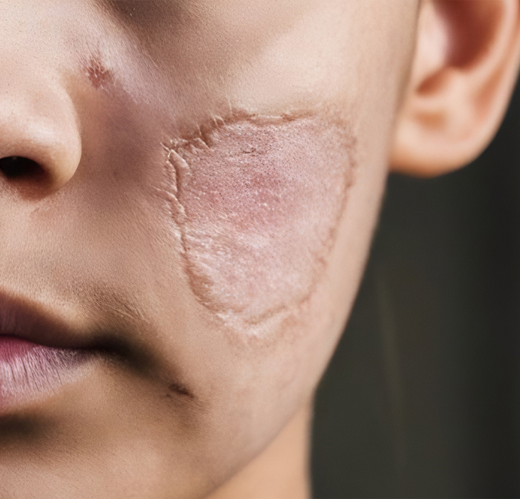 치유앤미 안면 외상